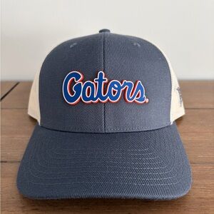 Branded Bills Gators Blue and Cream Baseball Cap
